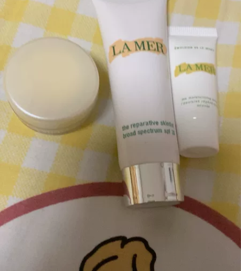 海蓝之谜隔离30ml，精华乳液7ml，散粉...