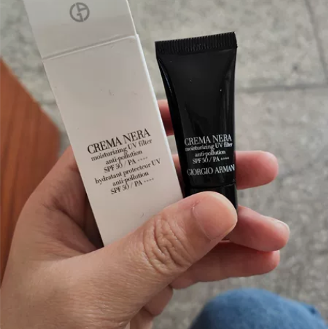 阿玛尼防晒隔离凝乳 专柜赠品