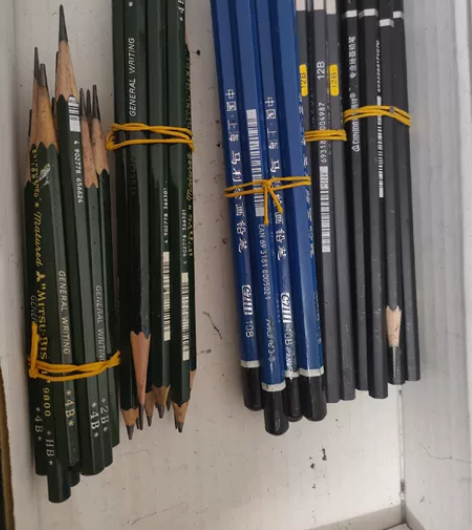 美术生闲置 素描铅笔 没有炭笔 青竹 马利...