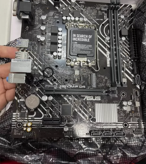 华硕 H610M - F D4台式机主板,...