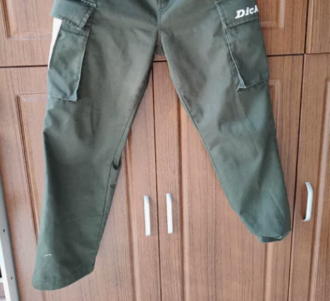dickis墨绿色工装裤子 L码 准备留学...