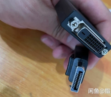 戴尔惠普AMD显卡原装DP转DVI主动式带...