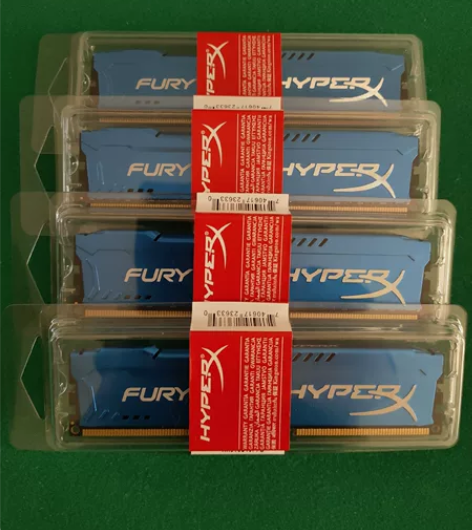 带包装盒金士顿 台式机电脑内存8g ddr...