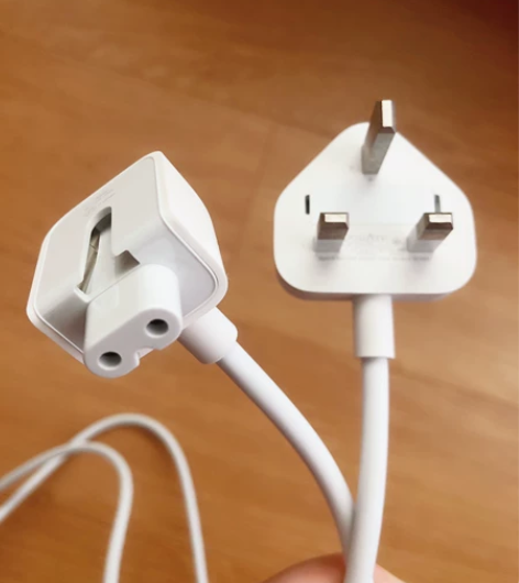 apple苹果电脑原装，国外转换电源线 可...
