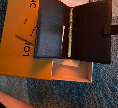 lv 笔记本 a5 手帐本 全新 备有信用...