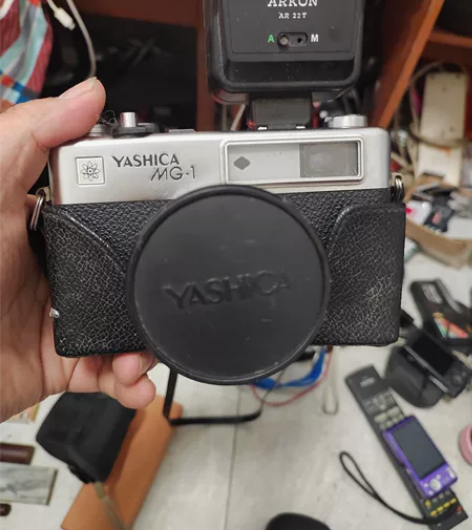 老相机旁轴相机，几十年前日本鬼子的雅西卡M...