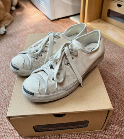 converse匡威做旧款帆布鞋 做旧效果...