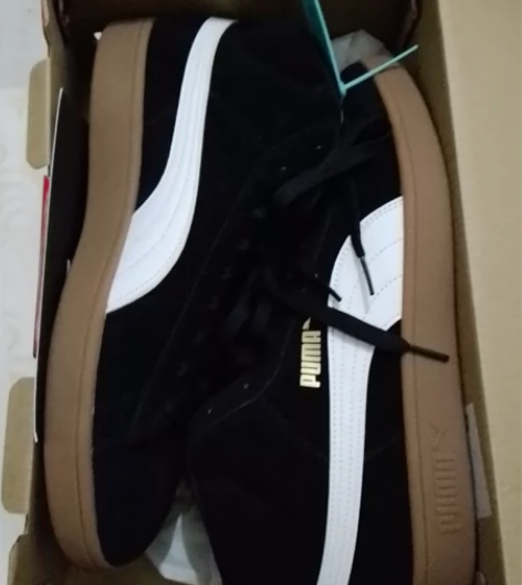 彪马45码 得物入手 和对象分手了 没有送...