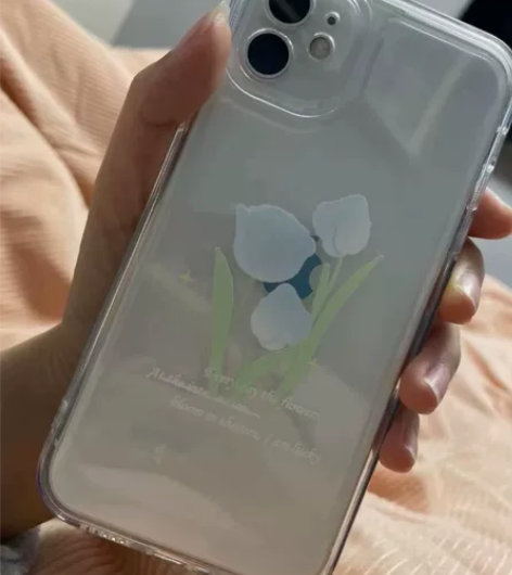 小清新透明防摔适用苹果全系手机保护壳 图1...