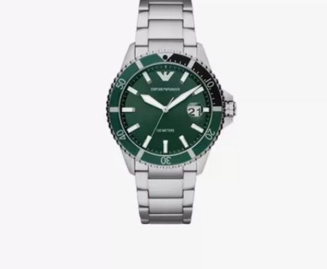 EMPORIO ARMANI/阿玛尼男士钢...