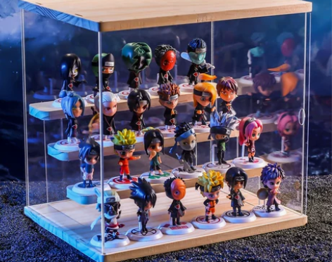 火影忍者手办漩涡鸣人宇智波鼬动漫周边盲盒展...