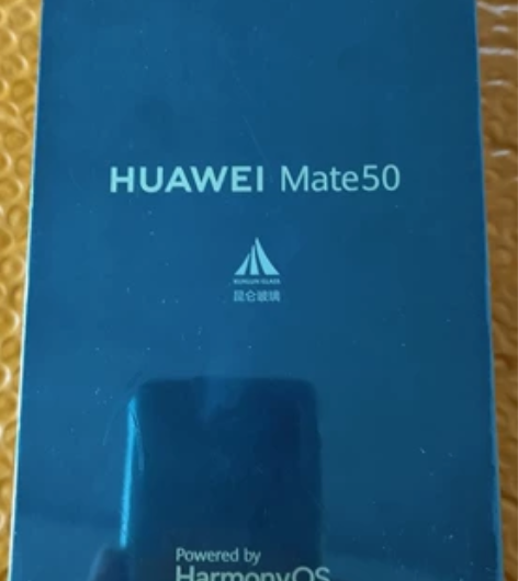 华为mate50,曜金黑昆仑玻璃,256G...