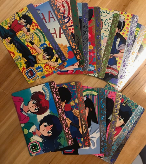 中古闪卡 乱马1/2 日版 烫印卡号随机打...