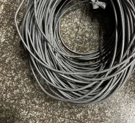 80米8芯网线处理,灰色网线,,实物拍摄的...