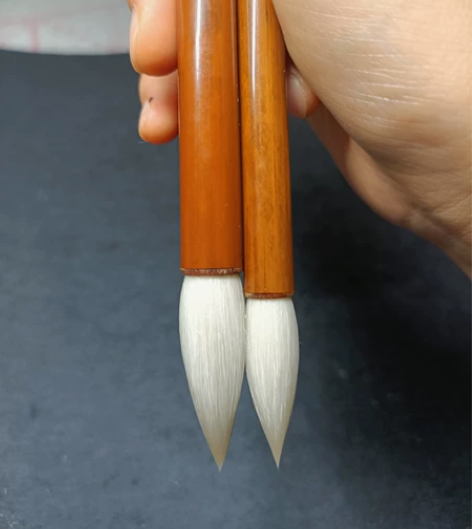精品毛笔纯羊豪细光峰，三只一套尺寸分别是0...