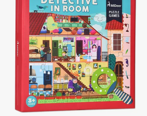 弥鹿Mideer 3-4岁儿童益智 神秘 ...