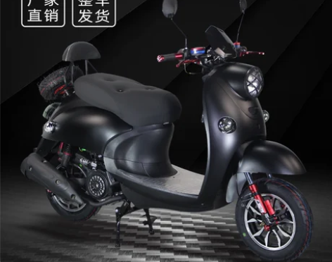 全新小龟王摩托车125CC燃油踏板车男女机...