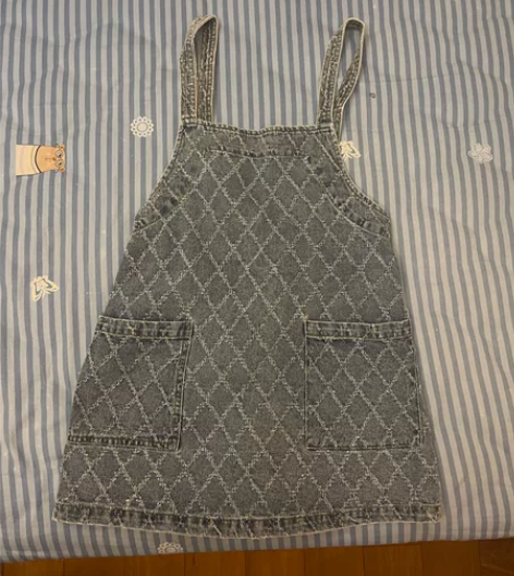 全新·牛仔背带裙 90-120斤的姐妹都能...