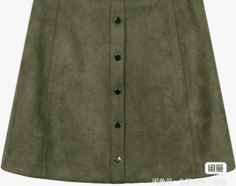 拉夏贝尔秋冬新款韩版百搭a字裙显瘦半身裙…...