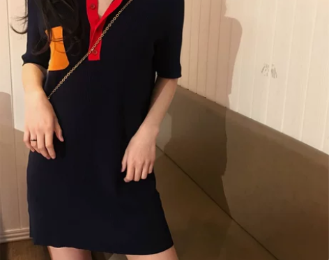 bf裙夏季00后文艺温柔少女裙超仙学院风初...