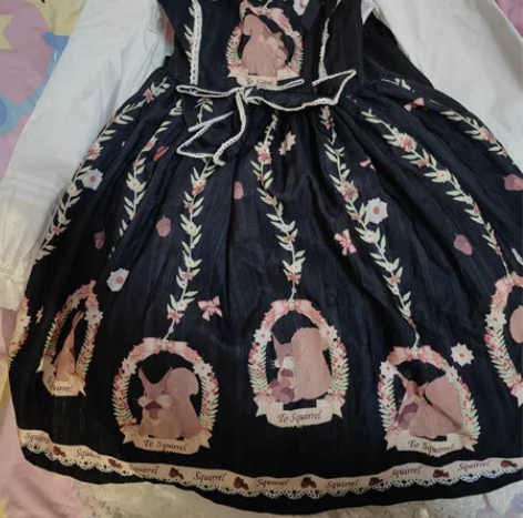 洛丽塔洋装lolita全套 逛漫展穿过一次...