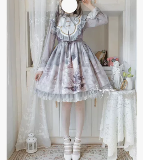 出玄鲸之颂M码松烟色 下过水 买好久了清衣...