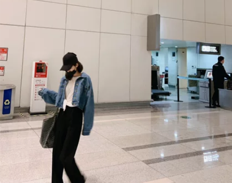 春装新款坠感显瘦百搭ins直筒休闲裤女哈伦...