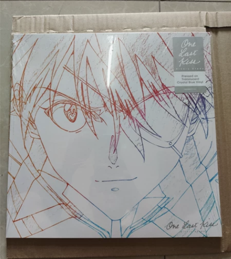 现货 one last kiss黑胶 透明...