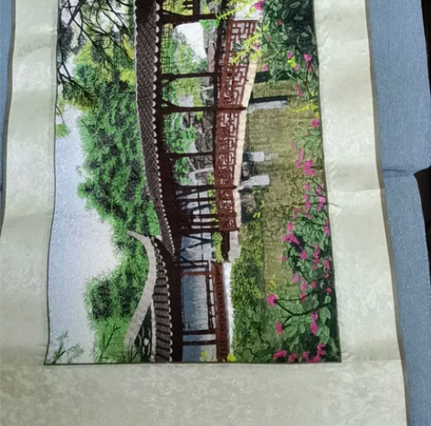墙上装饰画，苏绣，全新，买回来不适合家中的...