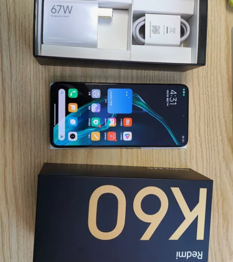 红米K60 8+128白色演示机,演示程序...