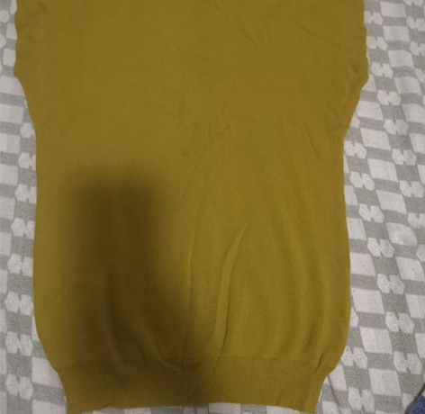 女士冰丝素色针织短袖，无袖背心 冰丝材质，...