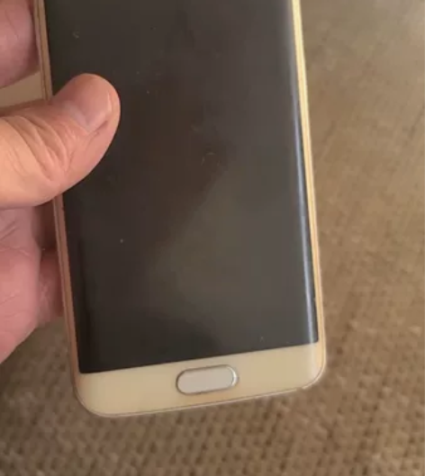 出三星曲屏s6美版手机一台，之前女儿用的，...