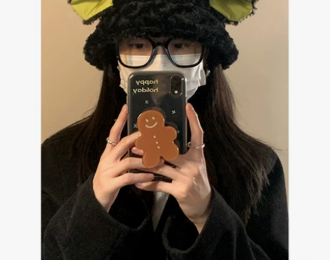 郑多喜 秋冬毛绒可爱小羊帽韩版ins保暖素...