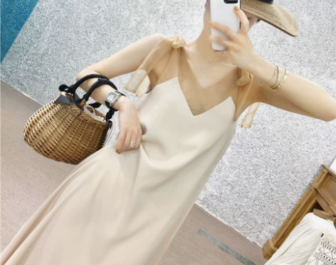 裙子夏女2018新款气质小心机sukol少...