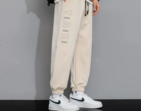 裤子男士春秋季2023新款国潮宽松休闲长