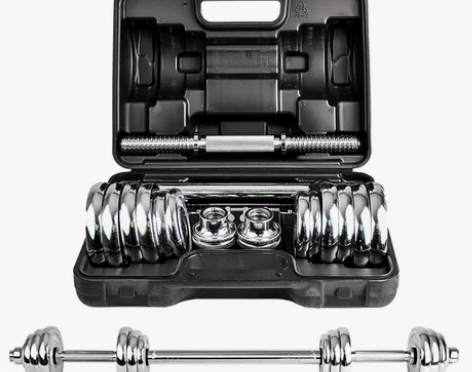 多德士哑铃足重家用健身器材15kg至20K...