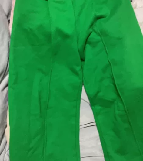 绿色裤子加绒加厚。阔腿裤建议85-115 ...