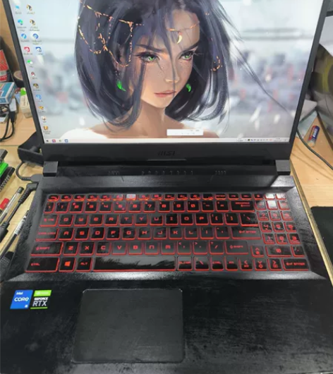 MSI微星GF66游戏本 外观99新 硬盘...