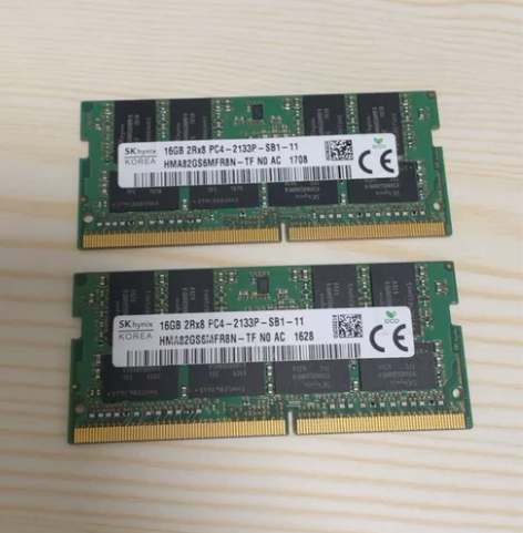2条 SK 海力士 16G DDR4 21...
