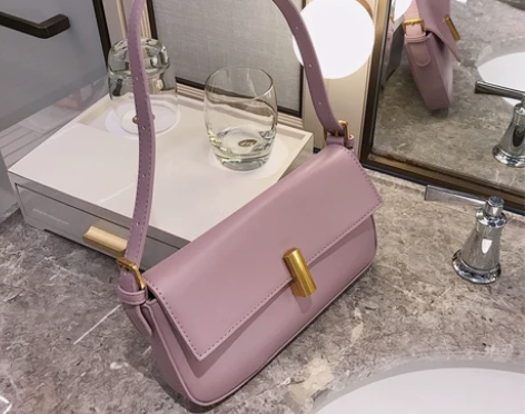 简约法棍包包女2022新款小众设计单肩腋下...