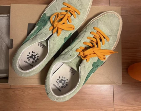 golf le fluer小花匡威板鞋大码...