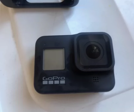 gopro8,带媒体套件的话筒,带原装手柄...