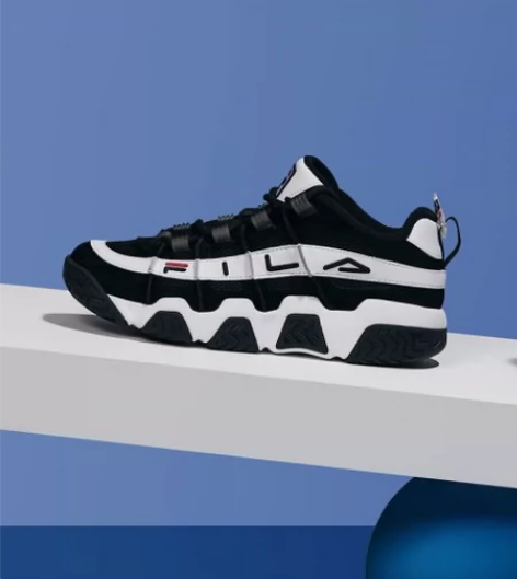 FILA 斐乐复古低帮面包鞋36码,偏大 ...