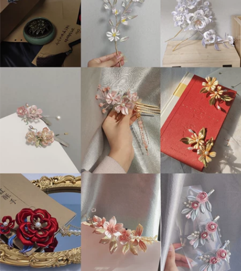 缠花换汉服！！s码！m勿扰 借汉尚华莲三十...