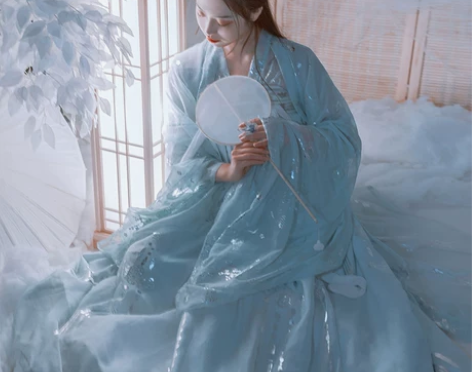 艺缕仙鹤汉服女正品原创设计襦裙广袖仙女飘逸...