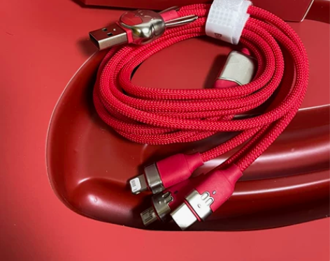 【兔年限定】倍思春节礼物数据线三合一充电线...