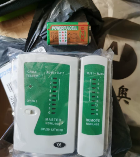 全新网线测试仪，未使用过， 网线检测器测试...