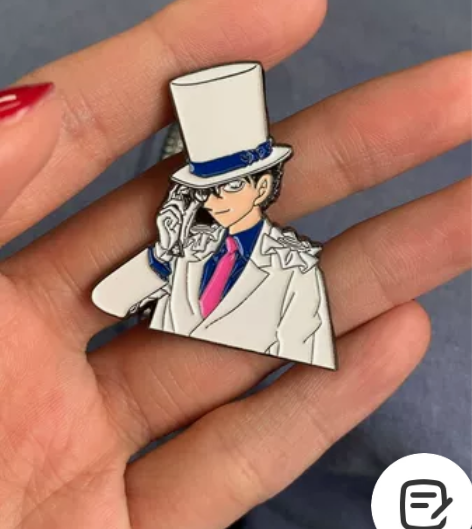 名侦探柯南 怪盗基德徽章 任意五款徽章包邮...