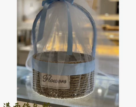 批发草编手提花篮柳藤编多肉绿萝栽装饰花盆摆...