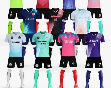 足球服套装男比赛队服儿童足球运动衣服短袖足...